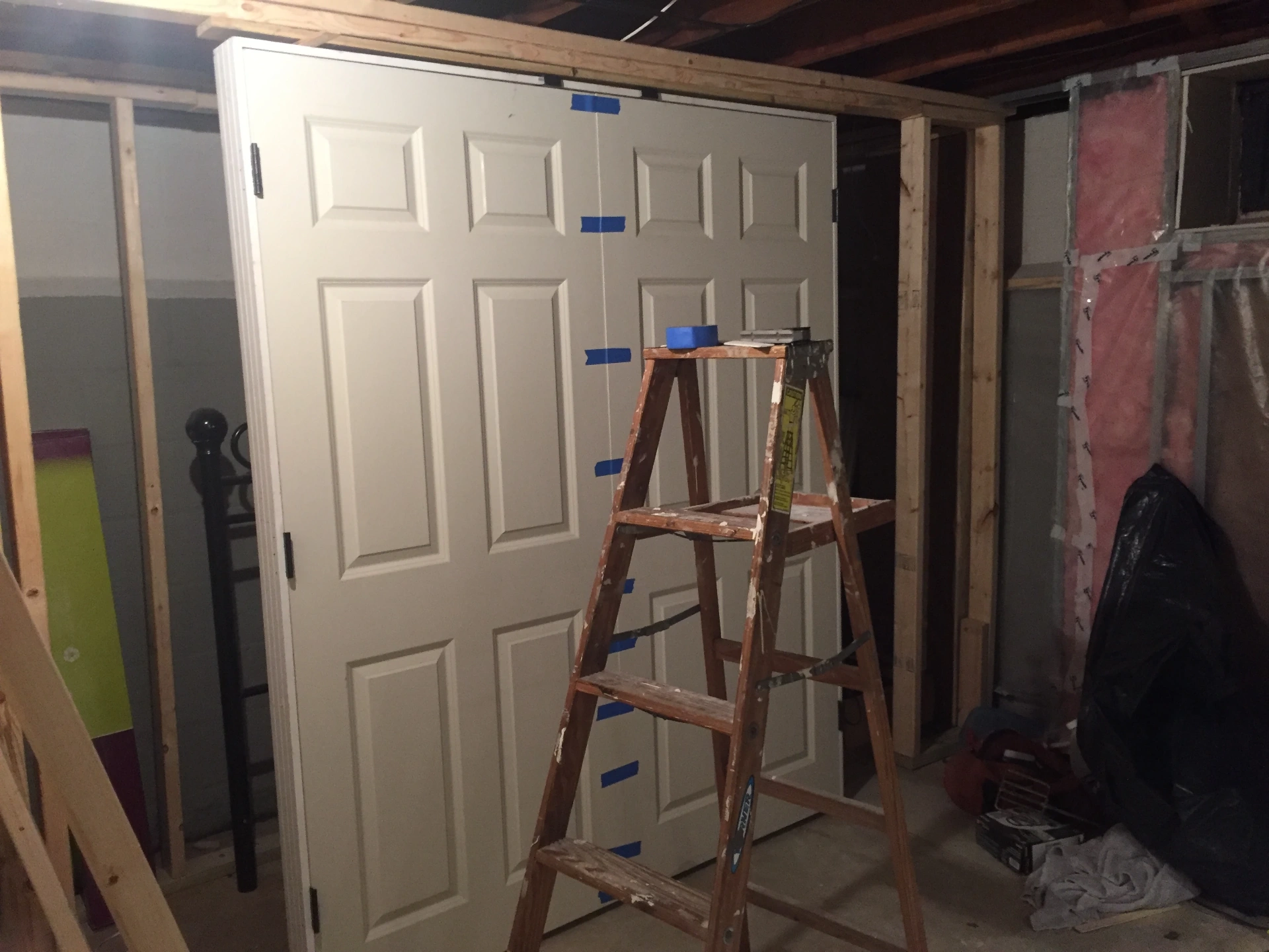 Basement Finishing - Before