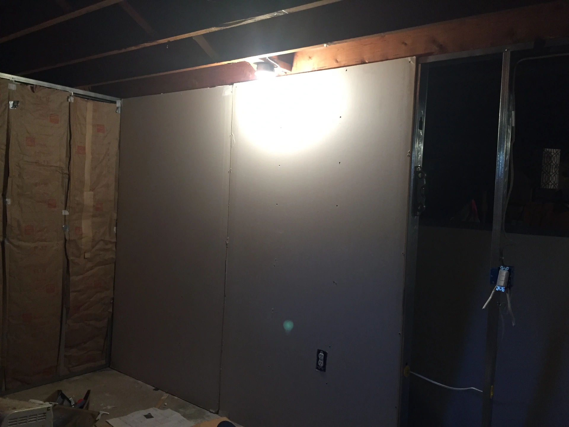 Drywall installation